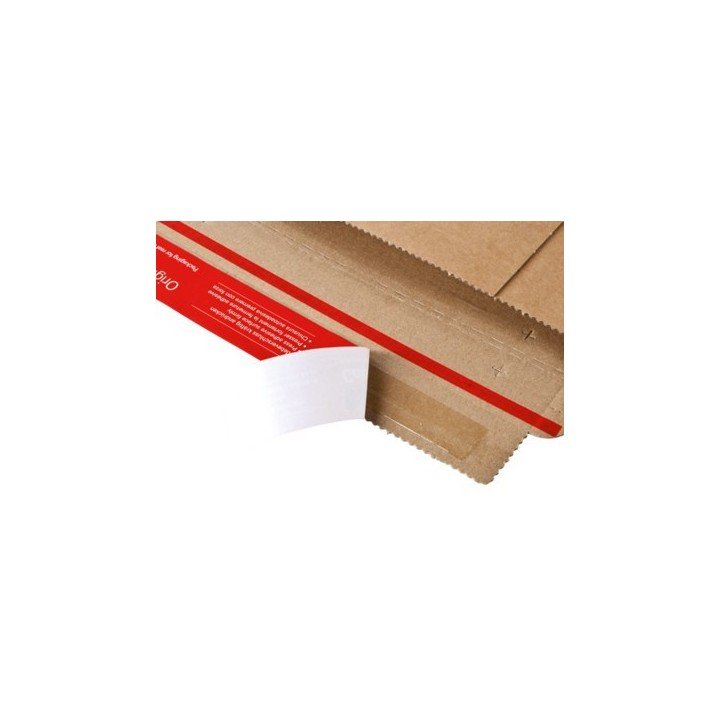 20 Enveloppe cartonnée N°1 (150x250) pochette d'expédition carton ondulé  - 3