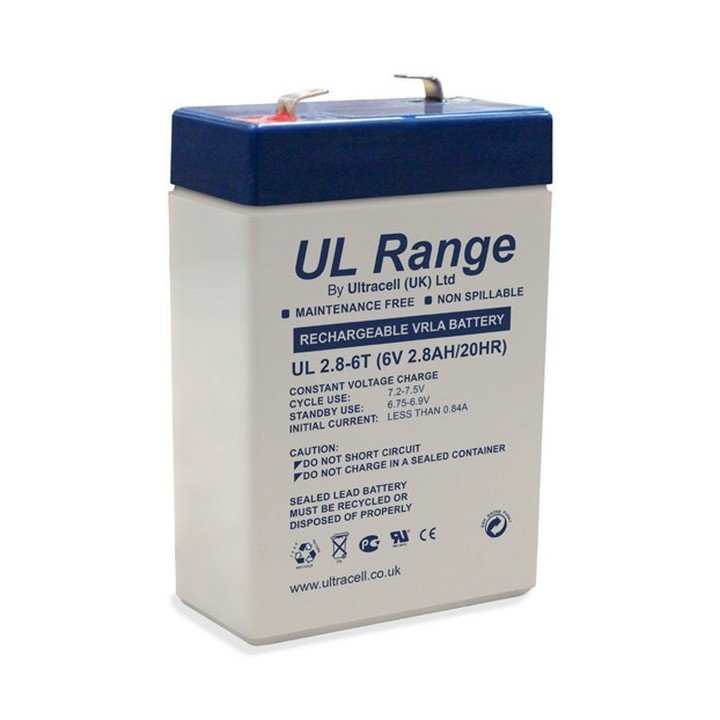 348x167x178mm Batterie au plomb étanche 12V 65AH Ultracell UL65-12 