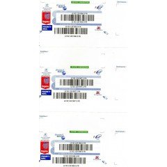 300 étiquettes sticker export suivi lettre suivie la poste