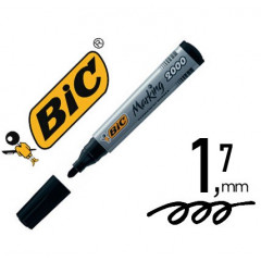 Marqueur bic permanent noir marking 2000