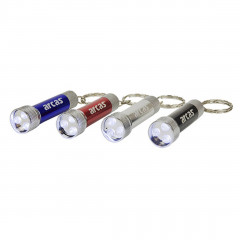Porte-clés lampe de poche arcas 3 LED