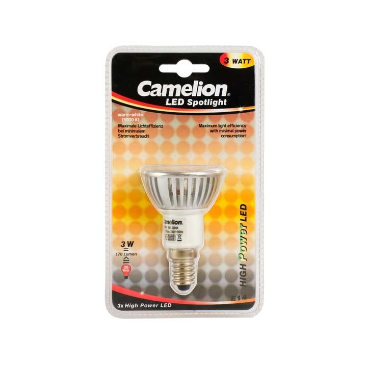 Ampoule 3W E14 (3000K) LED Spot Camelion