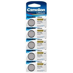 Lot de 5 piles lithium CR-2025 Camelion 