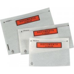 DIN c6 documents poches 175x125 mm bon de livraison poches facture poches 